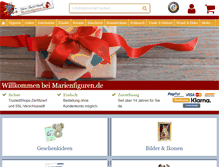 Tablet Screenshot of marienfiguren.de